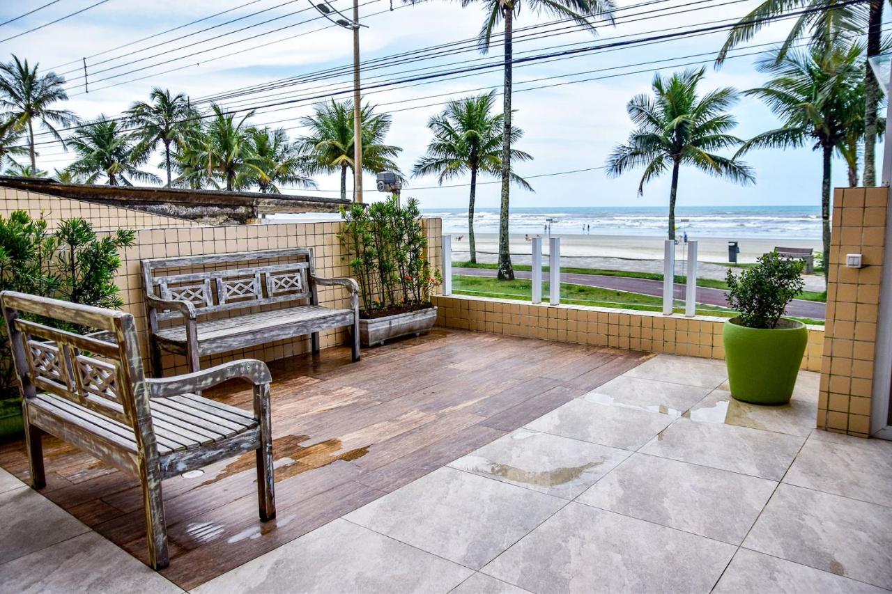 Apto C Wi-Fi A Beira-Mar Na Praia Jardim Real Sp Apartment Praia Grande  Exterior photo